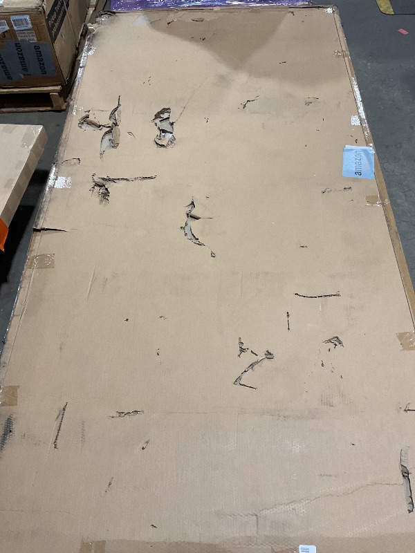 Photo 1 of ****POSSIBLY FOR PARTS /UNTESTED**** Wingwise Large Glass Dry Erase Board, 96 x 48 Inches Magnetic Glass Whiteboard for Wall, 8' x 4' Frameless Board for Office, Home, School
