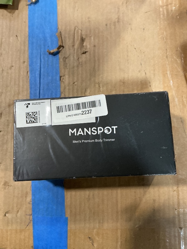 Photo 1 of **Original Packaging **MANSPOT Manscape Groin & Body Hair Trimmer for Men, Electric Ball Pubic Trimmer Shaver,Manscape Kit with 4 Guard,Replaceable Ceramic Blade Heads,Waterproof Wet/Dry Shaver,90 Minutes Shaving