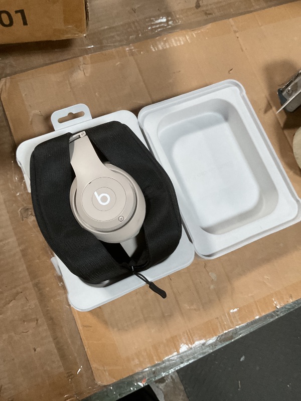 Photo 1 of ***FOR PARTS/ NON-FUNCTIONAL*** Beats Studio Pro-Premium Wireless Over-Ear Headphones- Up to 40-Hour Battery Life, Active Noise Cancelling, USB-C Lossless Audio, Apple & Android Compatible- Sandstone