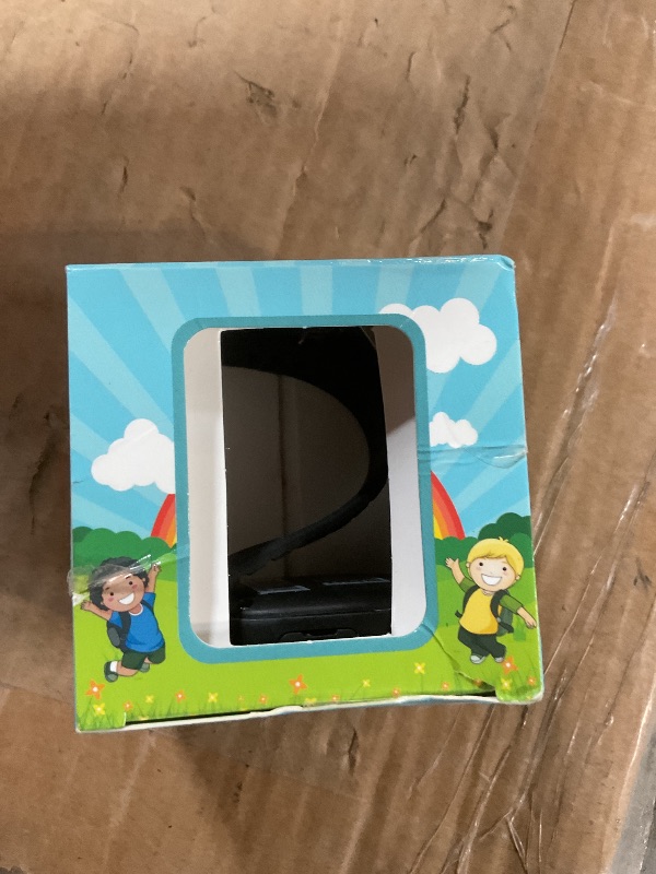 Photo 1 of **MISSING CHARGER** DAMAGED TO SCREEN** tykjszgs Waterproof Kids Smart Watch LBS Tracker - Boys Girls for 3-12 Year Old with SOS Camera Alarm Call Camera 12 Time Format 1.44'' Touch Screen SOS Electronic Toy Birthday Gifts