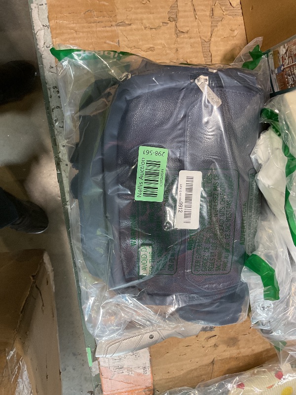 Photo 1 of KeaBabies Diaper Bag Backpack - Small Multifunctional Travel Diaper Back Packs, Maternity Baby Changing Bags, 12L Capacity, PU Leather, Waterproof, Unisex, Nappy Changing Pad (Navy Blue, Small)