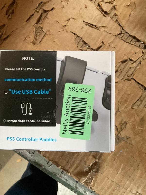 Photo 1 of IWGAME Back Paddles with Microphone for PS-5 Controller, Plug and Play with 4 Back Programable Buttons, Support Turbo/Remap/Key Swap Features, Compatible with PS-5 Console/PC/MAC