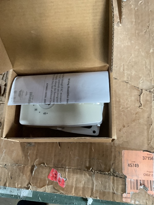 Photo 1 of LicBund 4655 Manual Digital Control Humidifier Control Switch Plan Replacement for Ap-rilAire 4655 4016 Ca-rrier 4363 Whole Home Pipe or Wall Mounted Humidifier Switch Control 24VAC (White)