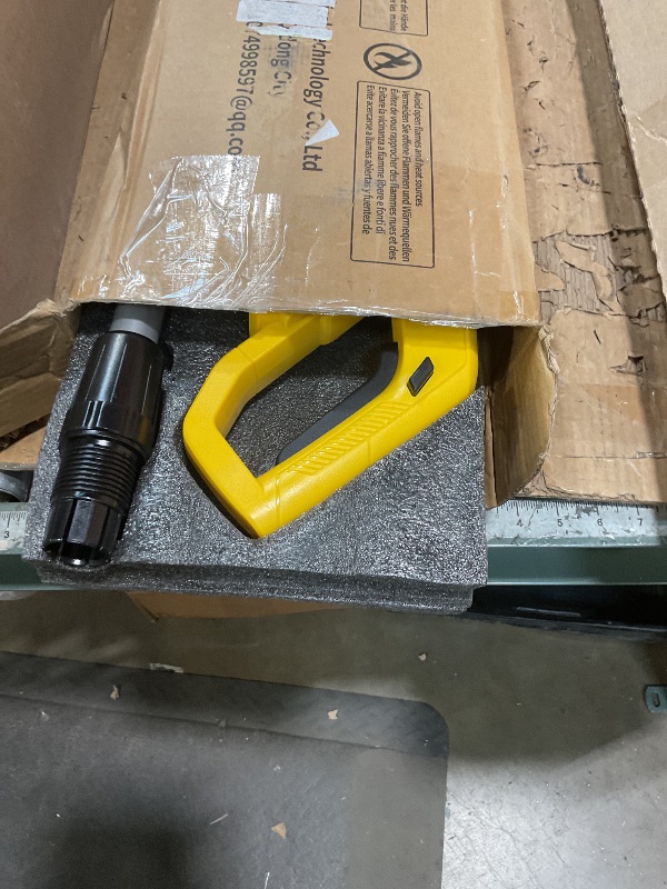 Photo 1 of **MISSING PARTS** Tucssarg Cordless Weed Wacker Electric Grass Trimmer with 21v 4000mah Battery Powered Weed Trimmer Lightweight Lawn Edger Tool for Small and Medium Garden and Yard Lawn