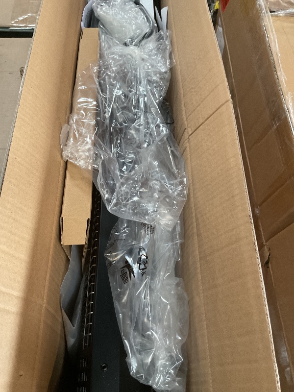 Photo 1 of ***FOR PARTS ONLY/ CAUTION OPENING BROKEN GLASS TUBING*** Encyclpo Patio Heater for Outdoor Use,1500W Infrared, 36 in Portable Tower Heater, 3 Levels, IPX5 Waterproof, Tip-Over&Overheat Protection for Garage, Indoor, Large Room, Backyard, Home