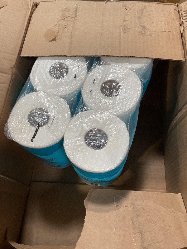 Photo 1 of *PARTIAL SET / 2 PACKS** Amazon Basics 2-Ply Soft Toilet Paper, 30 Rolls (5 Packs of 6), 350 Sheets per Roll, Septic Safe, Equivalent to 185 Regular Rolls