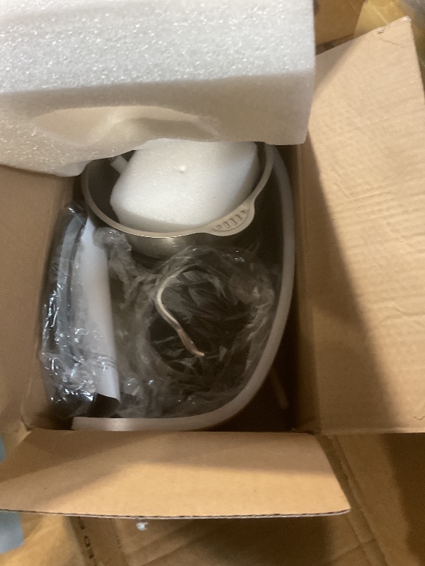 Photo 1 of **HEAVILY USED/DIRTY*** Ganiza Food Processor, 2-Speed Food Chopper Meat Grinder with 8 Cup Stainless Steel & 8 Cup Glass Bowls, Upgraded Button & Smart Overheat Protection Light - Includes Clean Brush, 2 Sets of Blades
