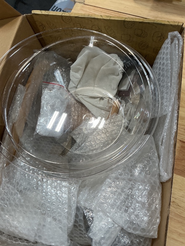 Photo 1 of **MISSING PIECES**
CraftZee Super All-Inclusive ??????? Sourdough Starter Kit with Pot - Sourdough Bread Baking Supplies, Scale, Oval & Round Baking Slings, 4 proofing Baskets, Bowl, Timer, Beginner Guide Recipes