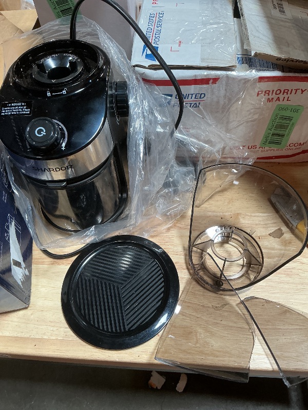 Photo 1 of (((Broken ))))SHARDOR Burr Coffee Grinder Electric with 32 Grinding Sizes 3.0, Coffee Grinders for Home Use with 40 Seconds Adjustable Electronic Timer, Coffee Bean Grinder with Chamber Cleaning Button