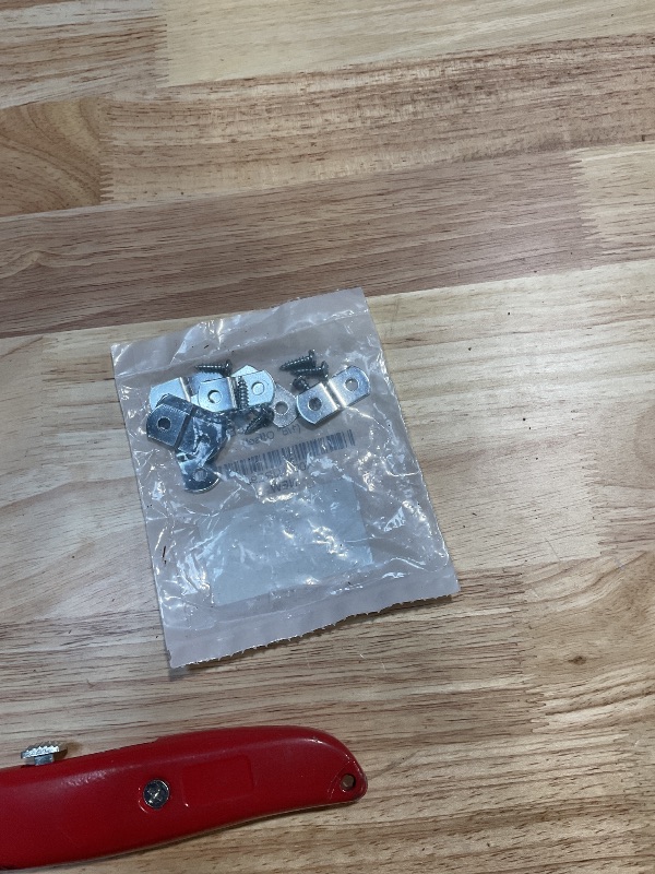 Photo 1 of *** SIX PIECES ONLY 1/8 PIECES ONLY ***PHS Canvas Offset Clips for Picture Framing - 60 Piece Variety Pack (1/8", 1/4", 1/2") with Screws - Picture Frame Hardware, Frame Clips for Securing Art - Picture Framing Tools