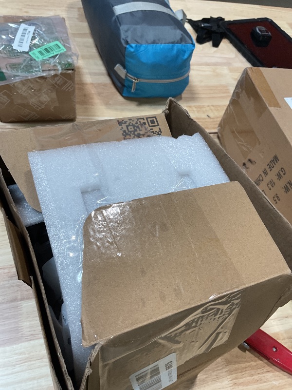 Photo 1 of ***MISSING ASSEMBLY ***Tuffenough Solar Outdoor Lights 2500LM 210 LED Security Lights with Remote Control,3 Heads Motion Sensor Lights, IP65 Waterproof,270° Wide Angle Flood Wall Lights with 3 Modes(4 Pack)