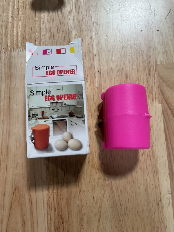 Photo 1 of **missing 2*3Pcs Egg Shell Opener, 2026 New Egg Cracker Tool for Raw Eggs, Hard Boiled Egg Peeler Egg Cube Egg Separator Handheld, Stainless Steel Eggshell Breaker Egg Shell Cutter Kitchen Gadgets?3Pcs?