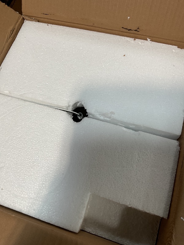 Photo 1 of ***MISSING PIECES***PARTS ONLY***
DEYNITE Farmhouse 2-Light Ceiling Light Fixture, Semi Flush Mount Ceiling Light with Seeded Glass Shade, Rustic Retro Ceiling Lamp for Kitchen Hallway Entryway