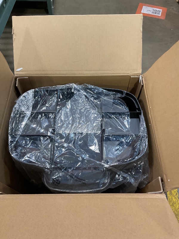 Photo 1 of PayLessHere Stainless Steel Trash Can with Lid - Removable Inner Bucket, Foot Pedal Soft Close for Office, Home, Kitchen Garbage Bin (Black, 13 G)