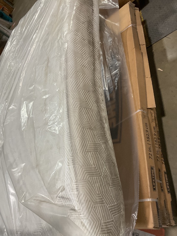 Photo 1 of **** dirty from transport**** KING SIZE LUCID 10 Inch Memory Foam Firm Feel – Gel Infusion – Hypoallergenic Bamboo Charcoal – Breathable Cover Bed Mattress Conventional