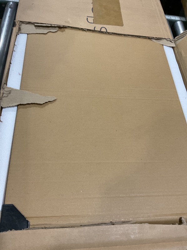 Photo 1 of ***FOR PARTS ONLY / NON-FUNCTIONAL*** Homesflex Holiday Glam Makeup Vanity Set with LED Lighted Mirror, Drawers & Stool – Modern White Beauty Desk, Bedroom & Dressing Room Storage