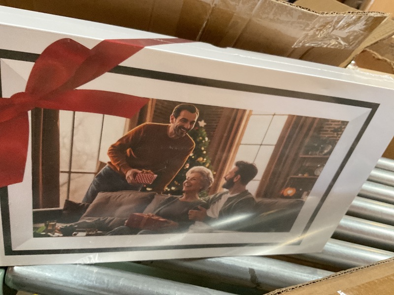 Photo 1 of 15.6" WiFi Planner Smart Digital Calendar – 1080P Full HD Interactive Touchscreen, Chore Charts, Meal Planning,Hearth Display Digital Calendar Wall & Desk Mountable for Family Schedules and Cloud Photo (White, 15.6)