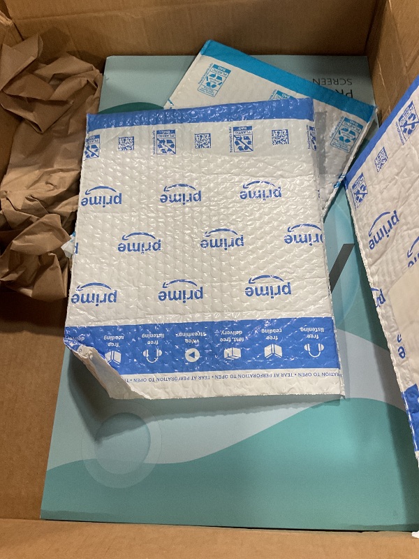 Photo 1 of [2 Pack] 24 Inch 16:9 Magnetic Privacy Screen for Monitor Anti-Glare, Blue Light Filter, Anti-Spy Reusable Removable Privacy Filter for 16:9 Widescreen Desktop Display