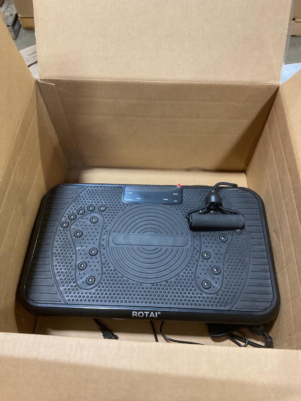 Photo 1 of **MISSING REMOTE**Shake Plate Vibration Exercise Machine for Lymphatic Drainage Massager & Weight Loss, 400 lbs Capacity Whole Body Vibrating Plate Workout for Women and Men