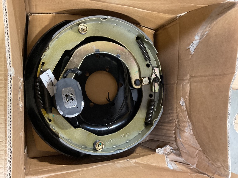 Photo 1 of 12" x 2" Electric Trailer Brake Assembly 2 Sets Replacement for 5200lbs 6000lbs 7000lbs Trailer Axles Driver's and Passenger's Side Brakes 023-181-00 023-180-00 Electric and Hydraulic Brake
