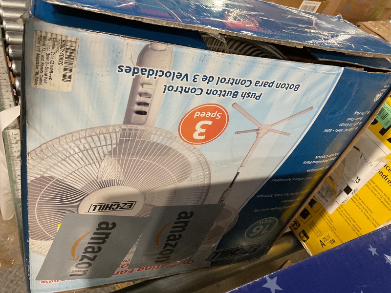 Photo 1 of ***STOCK PHOTO ONLY***Comfort Zone CZ16WR-EC 16-inch Quiet 3-Speed  Fan