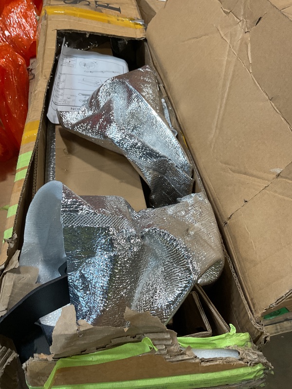 Photo 1 of ***UNKNOWN DAMAGES*** YITAMOTOR 6.5 inches Running Boards Replacement for 2015-2026 Ford F150 SuperCrew Cab, 2017-2024 F250 F350 Super Duty Crew Cab, Side Steps Nerf Bar Rails, Black