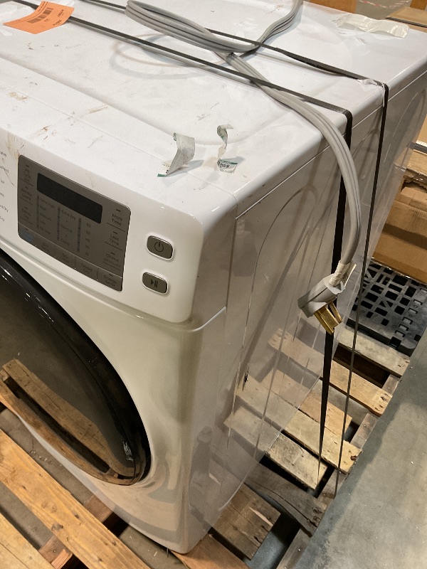 Photo 1 of ***UNTESTED*** Kenmore 220 V 8.0 cu. ft. Front Load Electric Dryer with Wrinkle Guard & Accela Steam to Reduce Wrinkles, Static & Odors - Smart Sensor Drying - LED - ENERGY STAR Certified - White
