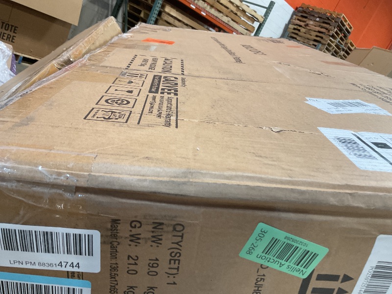 Photo 1 of **SELLING FOR PARTS AS PARTIAL SET. ONE BOX OF TWO**8×12 FT Greenhouse, Large Walk in Greenhouses for Outdoors and Garden Planting, Polycarbonate Greenhouse with Enhanced Aluminum Frame, Green Houses with Quick Setup Structure and Roof Vent, Black