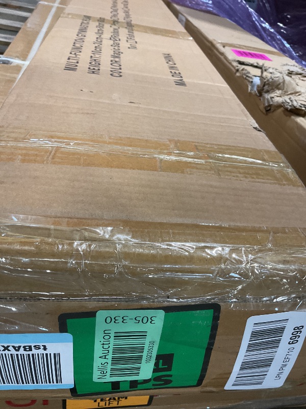 Photo 1 of **TEAR DAMAGE ON CORNER**Seliyoo Adjustable Balance Beam Gymnastics Beam high and Low Floor Beam for Kids Home Training,Competition Gymnastic Equipment for All Skills with Weight Limit 500 LBS (Sparking Stars, 7"-29")