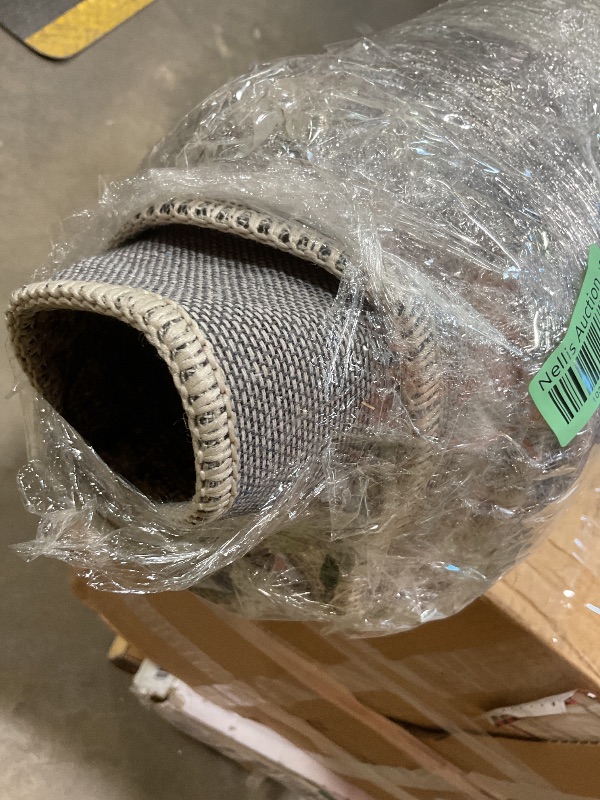 Photo 1 of **DIRT FROM TRANSPORT **Loloi Layla Collection LAY-03 Olive/Charcoal 7'-6" x 9'-6" .13" Thick Area Rug, Soft, Durable, Vintage Inspired, Distressed, Low Pile, Non-Shedding, Easy Clean, Printed, Living Room Rug