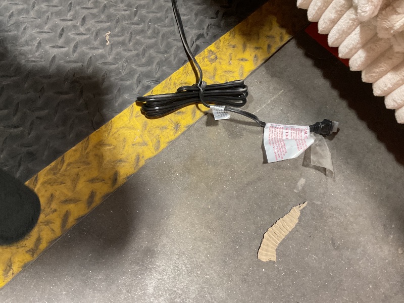 Photo 1 of **TEARS. MISSING LEGS ON MIDDLE SECTION** DIRT FROM TRANSPORT **White couch corner set.