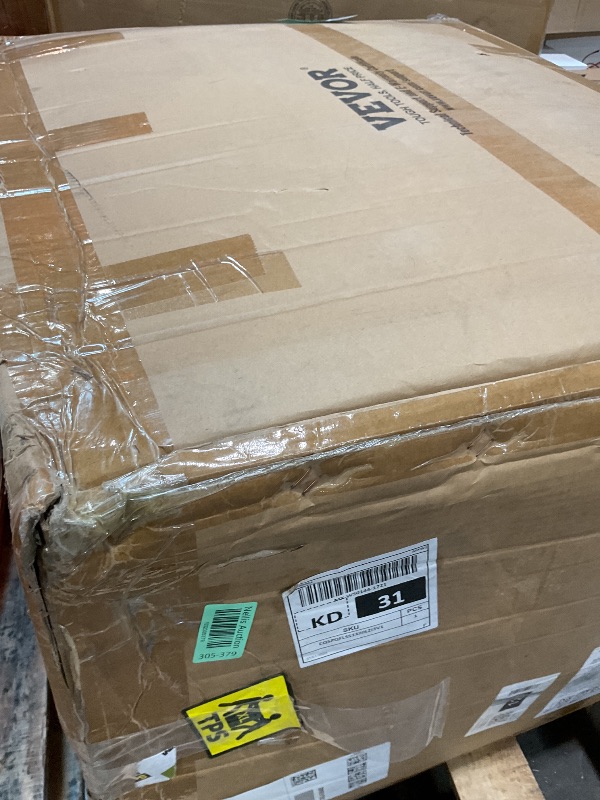 Photo 1 of **3 BOXES. DIRT**VEVOR Inflatable Booth for Cars Trucks Large Spray Tent with High Powerful 950W+1100W Two Blowers, 33x20x13ft Painting Shelter with Air Filter System, Blue