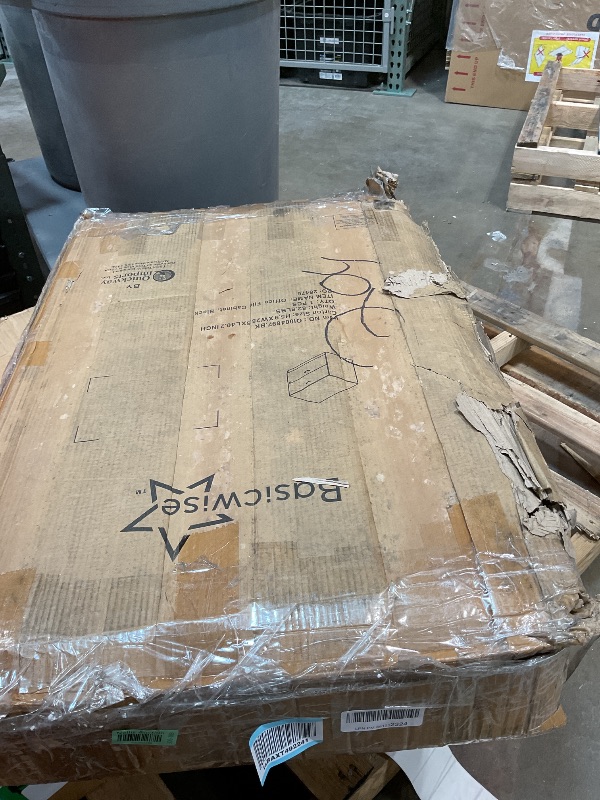 Photo 1 of **SELLING FOR PARTS. BIG PIECE IS CRACKING DOWN THE MIDDLE**30-Inch Wooden Lateral File Cabinet with Two Spacious Drawers, One Lockable - Suitable for Home Office, Offering Ample Space for Documents, Supplies, and Printer Stand Needs, Black