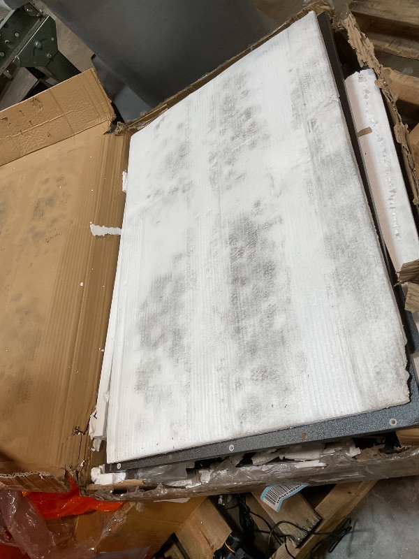 Photo 1 of **SELLING FOR PARTS. BIG PIECE IS CRACKING DOWN THE MIDDLE**30-Inch Wooden Lateral File Cabinet with Two Spacious Drawers, One Lockable - Suitable for Home Office, Offering Ample Space for Documents, Supplies, and Printer Stand Needs, Black