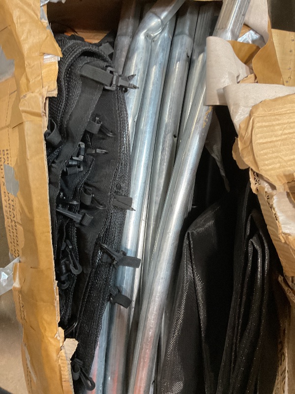 Photo 1 of **SELLING FOR PARTS AS PARTIAL SET. ONE BOX OF TWO**16ft Outdoor Trampoline With Inner Safety Enclosure