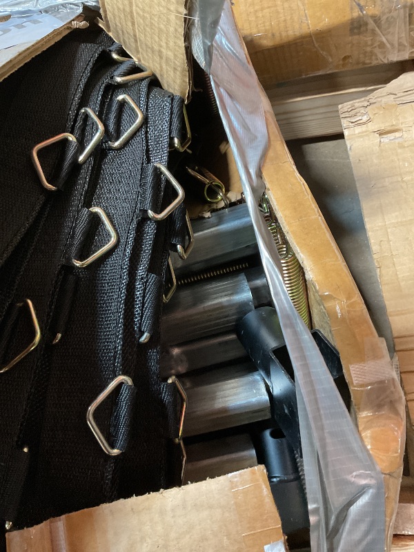 Photo 1 of **SELLING FOR PARTS AS PARTIAL SET. ONE BOX OF TWO**16ft Outdoor Trampoline With Inner Safety Enclosure