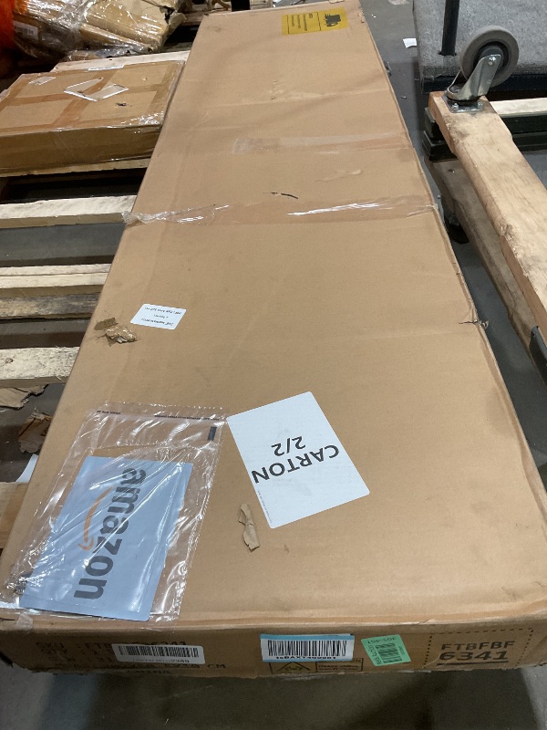 Photo 1 of **SELLING FOR PARTS AS PARTIAL SET. ONE OF TWO BOWEXYITAHOME King Size Bed Frame with 3 Storage Drawers and RGB LED Lights, Velvet Upholstered Bed with Charging Station and Storage Headboard, No Box Spring Needed, Easy Assembly, Noise-Free, Black