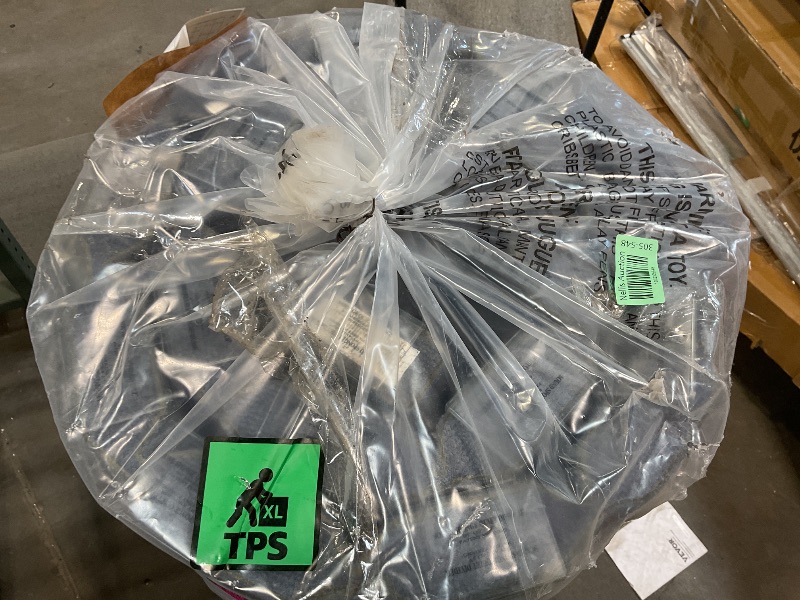 Photo 1 of ***ODOR ( GASOLINE)*** Angeles 48" x 10' Quiet Divider With Sound Dampening Panels, Freestanding Room Divider Wall, Gray