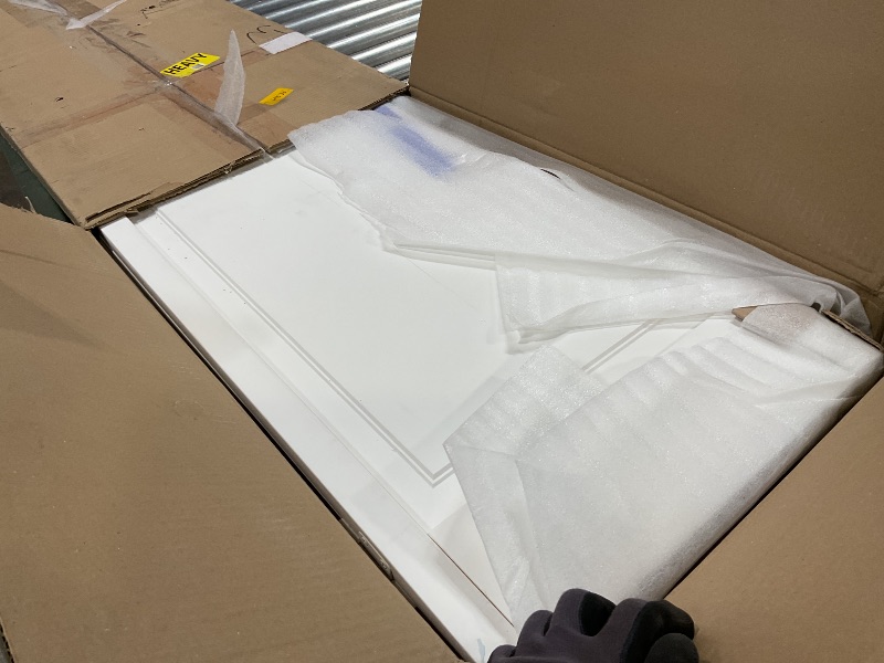 Photo 1 of ***FOR PARTS ONLY DAMAGED (BROKEN & PAINTED)*** Kimberly Bay Snavely International Closet Door, Bi-fold, 6-Panel Style Primed - White (1x30x80)
