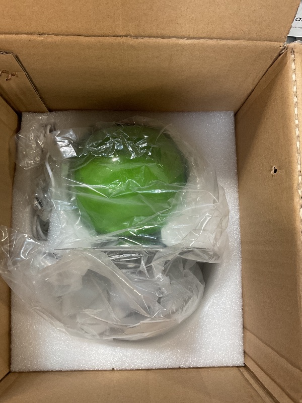 Photo 1 of **BROKEN GLASS DOME COVER FOR LIGHT** ULAROOM Small Mushroom Lamp,USB-Plug in Bedside Table Lamps with 3-Temperature LED Bulb Dimmable,Unique Cute Aesthetic Home Decor for Living Room,Bedroom, Modern Ceramic Base Glass Lamp(Green)