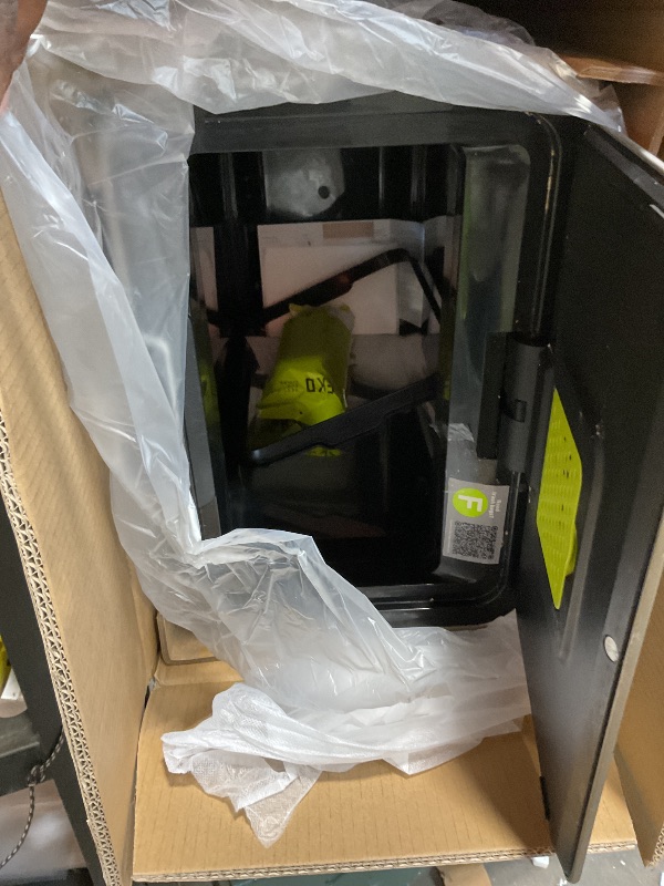 Photo 1 of **SCRATCHES** EKO Deluxe Mirage-T 50 Liter / 13.2 Gallon Touchless Rectangular Motion Sensor Trash Can, Matte Stainless Steel Finish