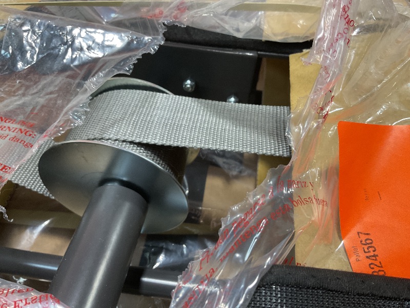 Photo 1 of **SELLING FOR PARTS. MAJOR DAMAGE TO ONE WHEEL**US Cargo Control Appliance Dolly Heavy Duty with Stair Climber & Kickback Wheels, 1,200 LBS Capacity, Industrial Appliance Hand Truck with Single Auto Recoil Strap System, Heavy Duty Steel Hand Truck