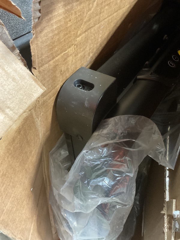 Photo 1 of **SELLING FOR PARTS.  ISSING POWER CORD AND KEY**DIRT. SCRAPES. YPOO Foldable Treadmill with Incline, Walking Pad with Handle Bar 3 Level Incline, Portable Folding Treadmills for Home/Office 300 Lbs Capacity, Quiet Desk Treadmill with Remote Control & APP