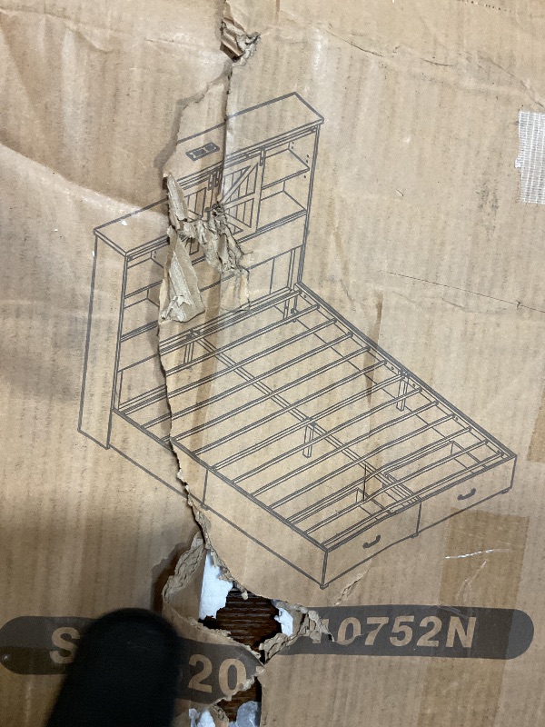 Photo 1 of **MINOR SCRAPES**Bed frame. Size unknown