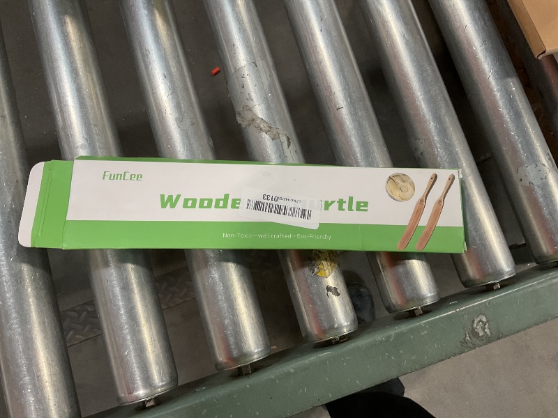 Photo 1 of 2 Pack Wooden Spurtle for Sourdough Starter, Mixing, Reaching Bottom of Jar, Dough Whisk, Long Handle Jar Spatula, Spurtles Kitchen Tools Teak Wood Kitchen Utensils kit for Baking, Cooking