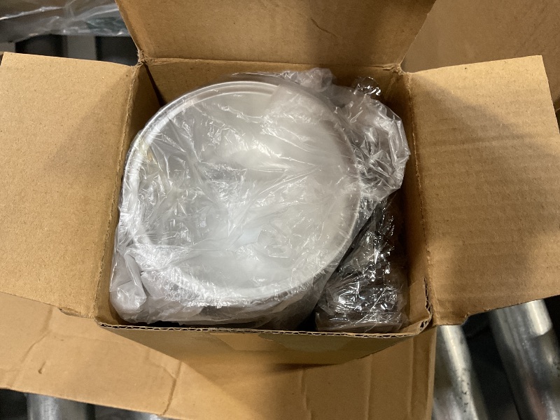 Photo 1 of 25PCS Round Mini Loaf Pans with Lids,Mini Cake Pans with Lids,Disposable Ramekins Baking Cups Muffin Tins Cupcake Cups for Wedding Birthday Party,5oz (Blue)