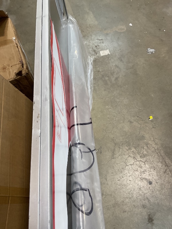 Photo 1 of ****SCRAPES ON FRAME**VIZ-PRO Large Magnetic Dry Erase White Board for Wall, 60 X 36 inches, Pack of 2, 5' x 3' Aluminum Framed Whiteboard with Marker Tray for School Office Home