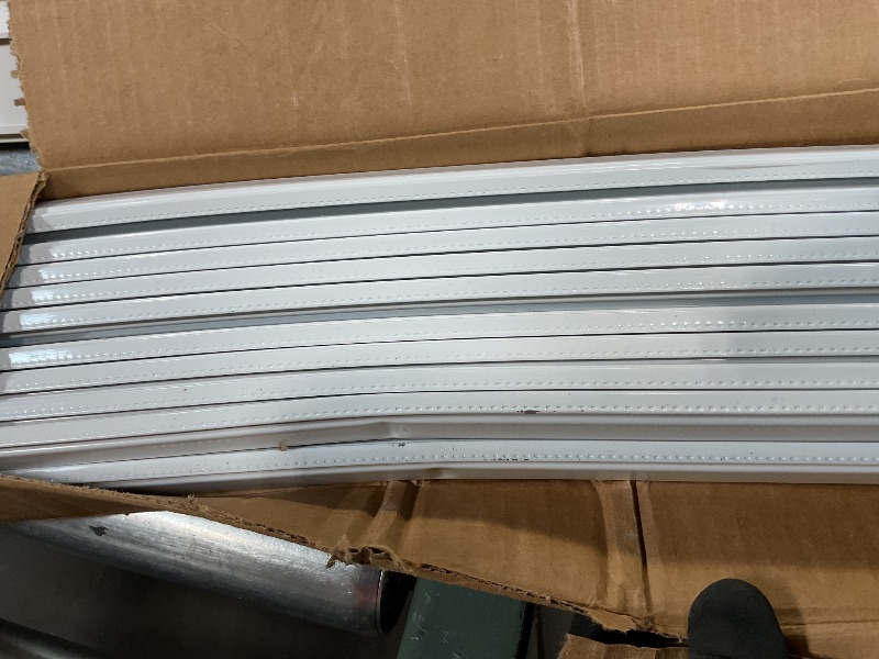 Photo 1 of **MINOR SCRAPE/BEND DAMAGE**Prime-Line MP14056 Aluminum Screen Frame – 3/8 x 3/4 x 72 In. – Build or Repair Window Screens – Cut to Size – Uses 3/8 x 3/4 In. Screen Frame Corners – White Finish (20 Pack)