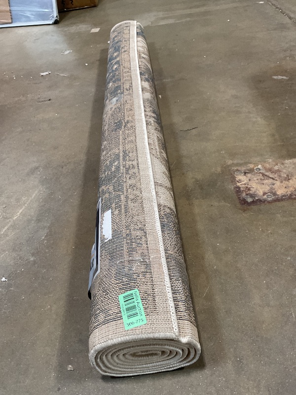 Photo 1 of **DIRT FROM TRANSPORT **LUXE WEAVERS Moroccan Floral Ivory 5x7 Area Rug