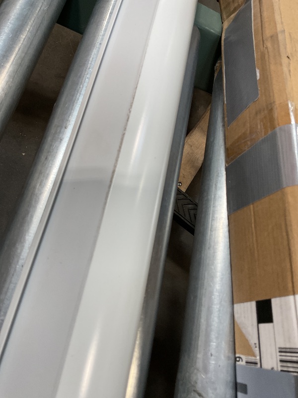 Photo 1 of **MISSING HARDWARE. DIRT/SCRAPES**ChrisDowa Cordless Blackout Roller Shades for Windows, Striped Free-Stop Window Blinds with Privacy, Thermal Insulated Window Shades for Home, Office and Door. White, 72" W x 72" H